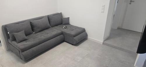 Χώρος καθιστικού στο Apartament Ruś Mazury