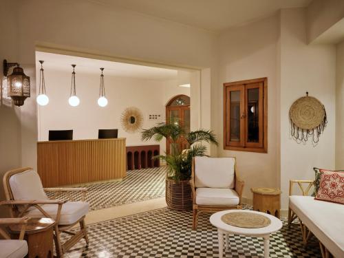 Posezení v ubytování Ali Pasha Hotel