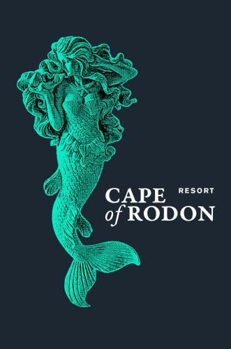 a rendering of a green sea turtle with the text cape ofron at Cape of Rodon Resort, Green Village in Draçi