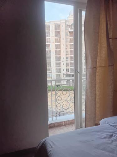 Postel nebo postele na pokoji v ubytování Hotel Krishna Palace