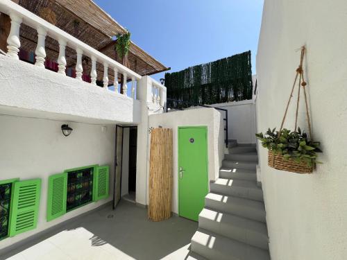 Balkón nebo terasa v ubytování Riad Altura Coliving