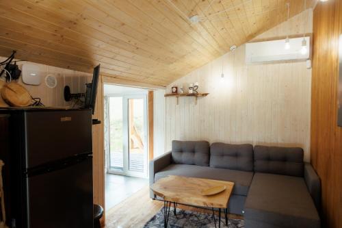 Posezení v ubytování Chalet Tukhlya