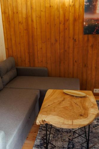 Posezení v ubytování Chalet Tukhlya