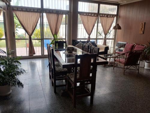 Posezení v ubytování Toto