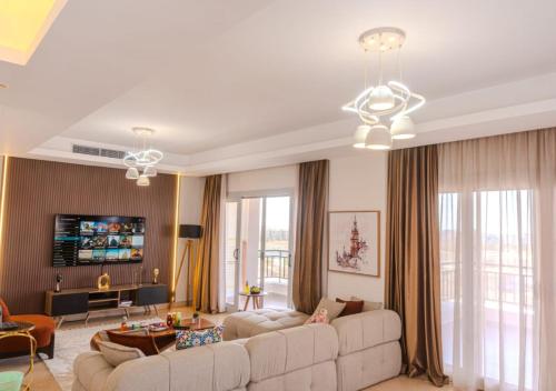Cairo Festival City ,New, Luxury, Modern 3BR + Maid Room