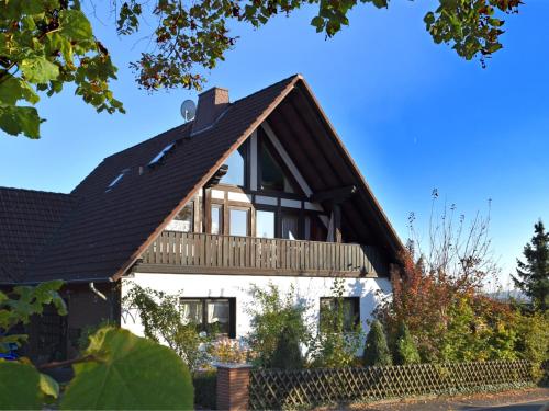a house with a gambrel roof at Wohnung in Bad Zwesten am Edersee in Bad Zwesten