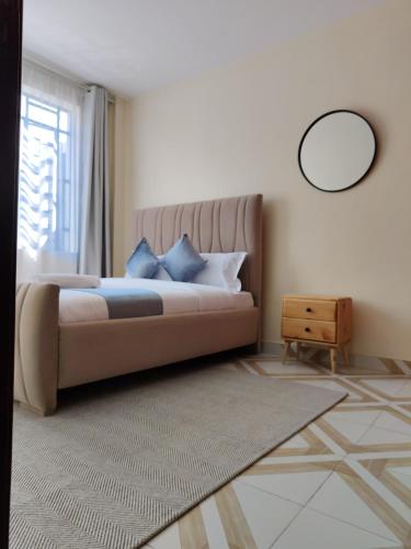 Ένα ή περισσότερα κρεβάτια σε δωμάτιο στο Effie Homes