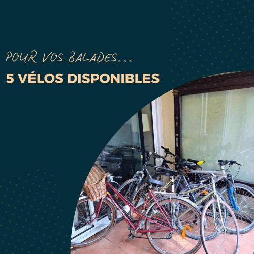 Jardin de Camargue - T4 avec parking, WIFI, vélos & jardin, proche mer