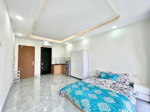 Ένα ή περισσότερα κρεβάτια σε δωμάτιο στο ZT House 301