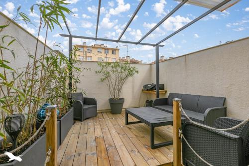 Arcachon T2 neuf 2 mn plage avec terrasse et parking privé