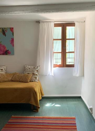 Zona d'estar a Maison Espelida