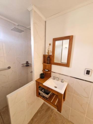 Koupelna v ubytování Terra Apart Hotel