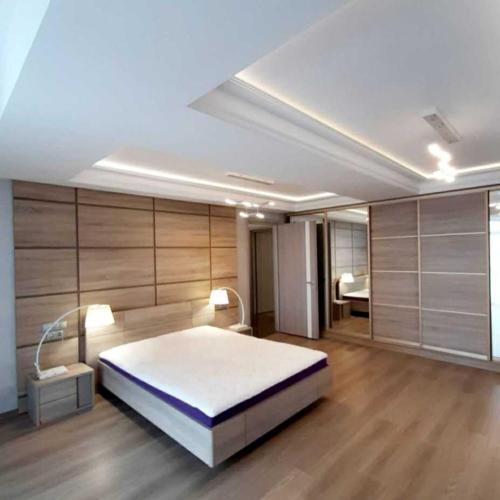 Katil atau katil-katil dalam bilik di Apartments Jimasly