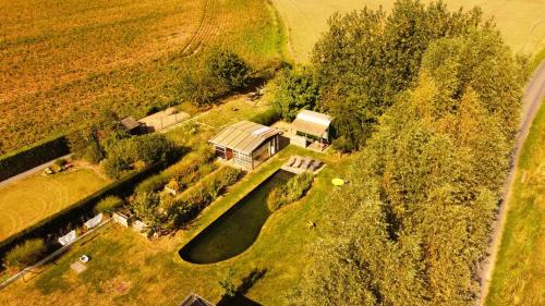 Paesaggio naturale nelle vicinanze del campeggio