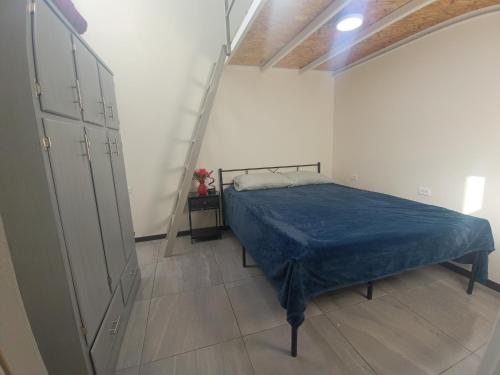 Ένα ή περισσότερα κρεβάτια σε δωμάτιο στο Apartment in Paseos de Chihuahua