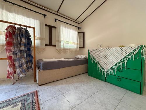 Postel nebo postele na pokoji v ubytování Phaselis Park Camping
