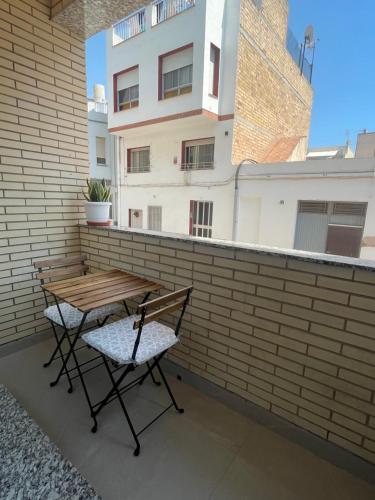 Μπαλκόνι ή βεράντα στο Apartamento Sant Carlos de la Ràpita