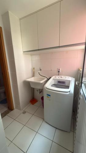 Ένα μπάνιο στο Apartamento 3 quartos HANGAR COP 30 e CÍRIO