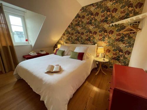 Le Clos Près Chambordにあるベッド