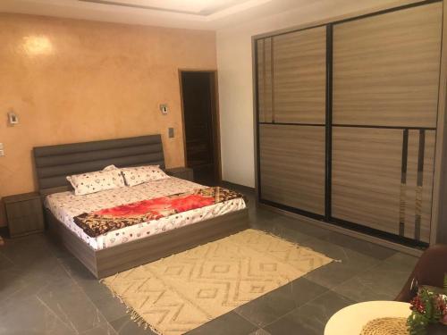 Llit o llits en una habitació de La paix