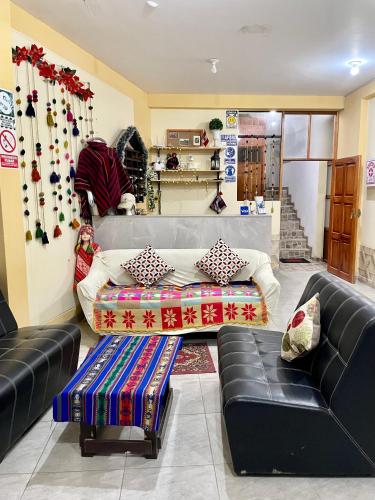 Χώρος καθιστικού στο TORIBIANS Hotel