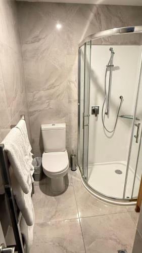 Ванная комната в Goodview Hotel