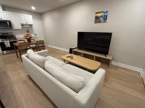 Телевизор и/или развлекательный центр в Beautiful apartment DT Toronto