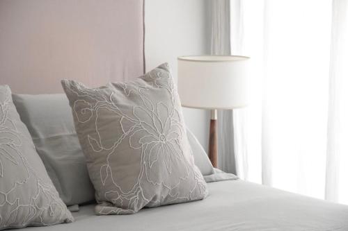 Ένα ή περισσότερα κρεβάτια σε δωμάτιο στο Vohe