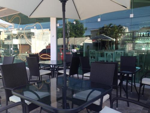 Hotel Parque Del Solにあるレストランまたは飲食店