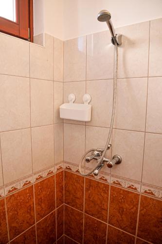 Koupelna v ubytování Hajnal Apartman