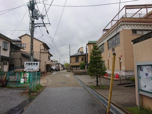 an empty street in a city with buildings at Lapus Honmachi No.200 / Vacation STAY 57908 in Hikone