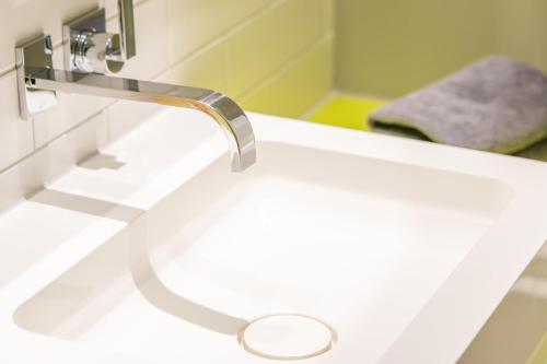 Koupelna v ubytování InselLoft Wohnung 1