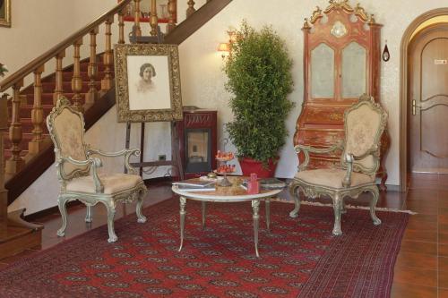 Χώρος καθιστικού στο Villa Diana