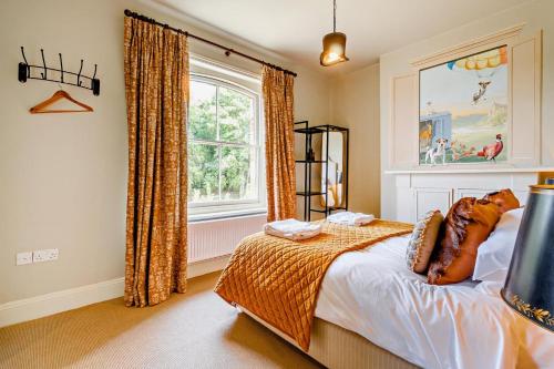 Ένα ή περισσότερα κρεβάτια σε δωμάτιο στο 6 Bed in Cowlinge oc-b32762