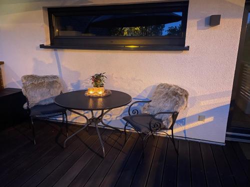 Χώρος καθιστικού στο B&S-Apartment 100 qm NEU