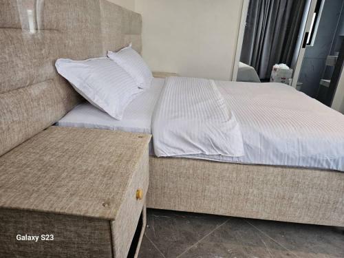 Ein Bett oder Betten in einem Zimmer der Unterkunft Spea Apartments