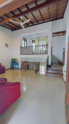 Χώρος καθιστικού στο Liyo villa