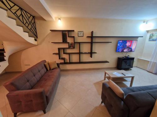 Μια τηλεόραση ή/και κέντρο ψυχαγωγίας στο Parkside Duplex