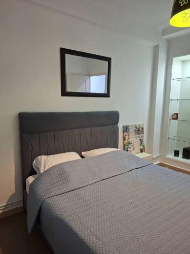Katil atau katil-katil dalam bilik di Appartement alger sidiyahya