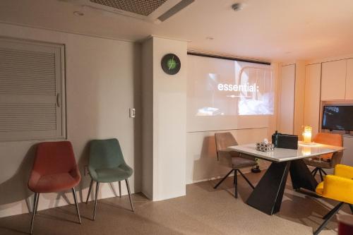 Μια τηλεόραση ή/και κέντρο ψυχαγωγίας στο Lumiere h Hotel