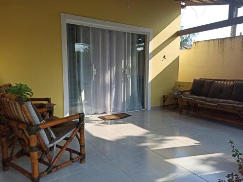 Posezení v ubytování Excelente casa de Praia em Saquarema