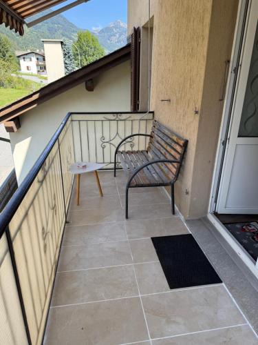 Un balcón o terraza en Appartamento con terrazzo