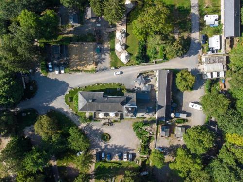 Vue panoramique sur l'établissement Apartment in Aywaille near Château de Dieupart