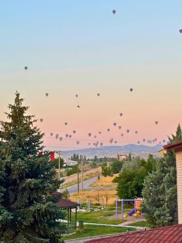 Balloons View Cozy Garden Home in Cappadocia