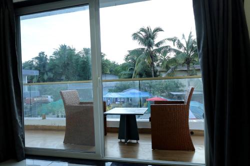 Posezení v ubytování Prasanna Beach Resort