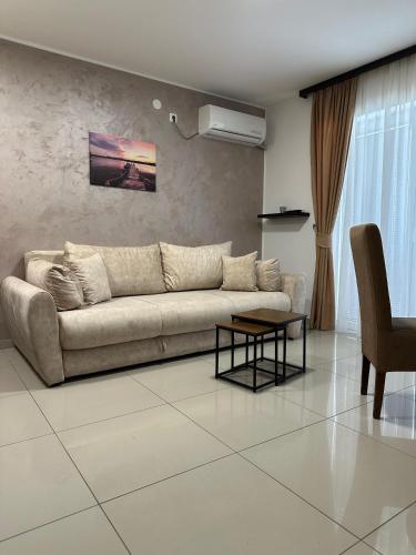 Χώρος καθιστικού στο Panorama apartments
