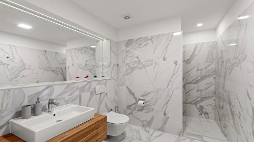 Koupelna v ubytování Villa Adria Blue by Villas Holiday