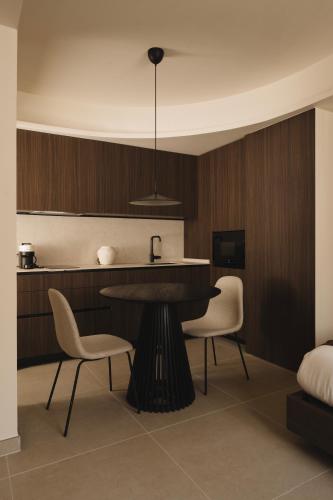 Dapur atau dapur kecil di RD Apartment Collection