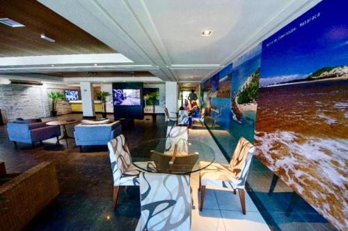 Posezení v ubytování Mar Do Cabo Branco 210