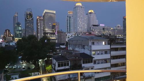 Een algemene foto van Bangkok of een uitzicht op de stad vanuit het hotel